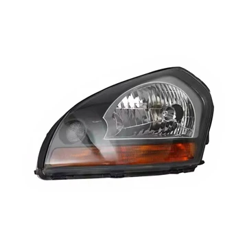 Hyundai Tucson Siyah/Sarı Sinyalli Sağ Far Lambası (2005-2010) Kore Marka